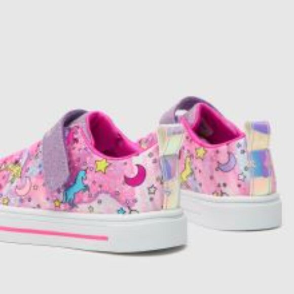 NIB Sketchers Twinkle Sparks/Unicorn Dreaming (pink,multicolour) Toddler… - Picture 3 of 7